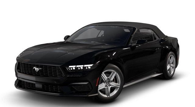 2026 Ford Mustang EcoBoost in Shadow — front three-quarter view
