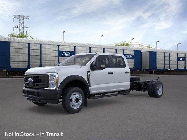 2026 Ford F-450SD XL DRW in Oxford White — front three-quarter view