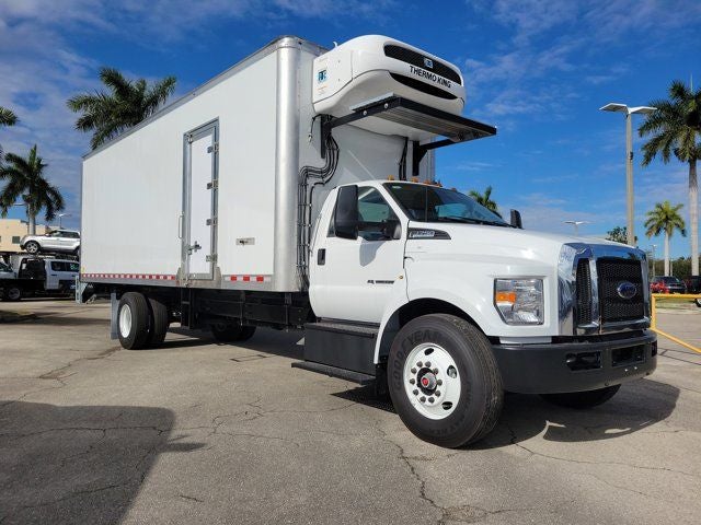 2026 Ford F-750SD Base in Oxford White — front three-quarter view