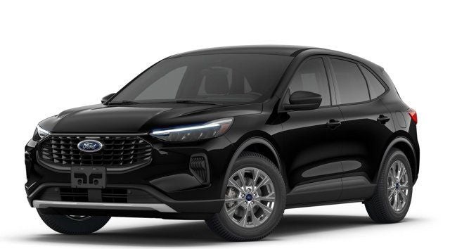 2026 Ford Escape Active in Black Metallic — front three-quarter view