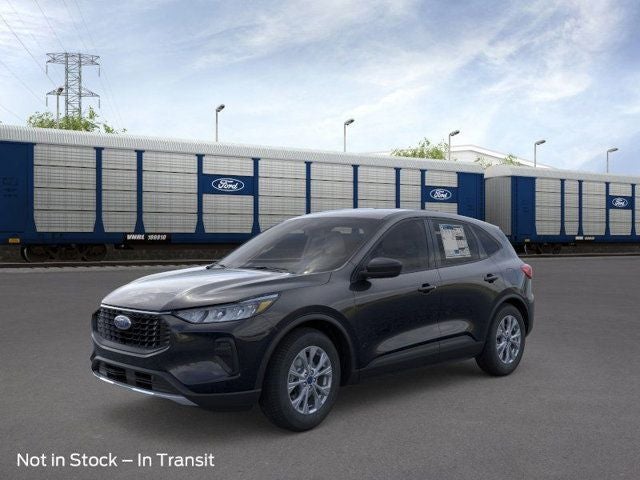 2026 Ford Escape Active in Black Metallic — front three-quarter view
