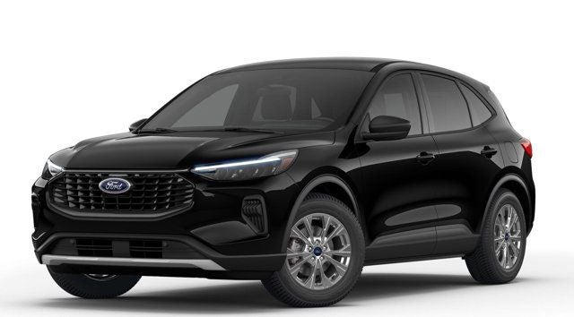 2026 Ford Escape Active in Black Metallic — front three-quarter view