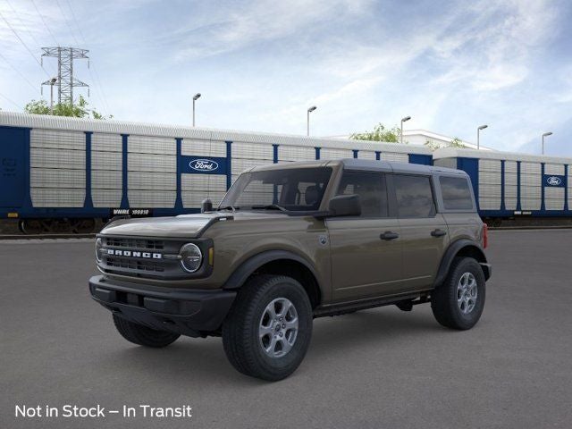 2026 Ford Bronco Big Bend in Gray — front three-quarter view