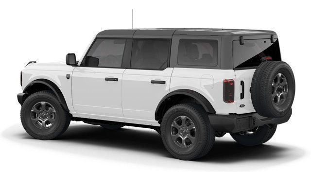 2026 Ford Bronco Big Bend in Oxford White — front three-quarter view