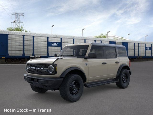 2026 Ford Bronco Big Bend in Desert Sand — front three-quarter view