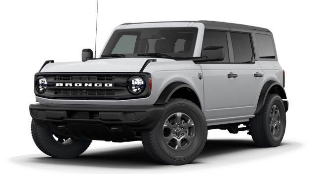2026 Ford Bronco Big Bend in Avalanche — front three-quarter view
