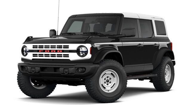 2026 Ford Bronco Heritage Edition in Shadow — front three-quarter view