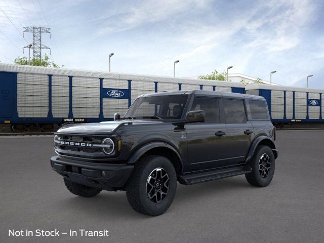 2026 Ford Bronco Outer Banks in Shadow — front three-quarter view