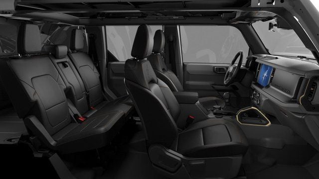 2026 Ford Bronco Badlands in Avalanche — front three-quarter view