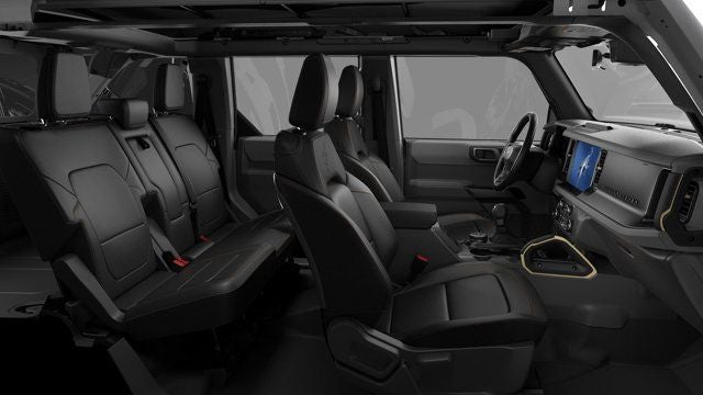 2026 Ford Bronco Badlands in Avalanche — front three-quarter view