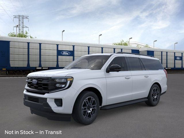2026 Ford Expedition Max Active in Oxford White — front three-quarter view