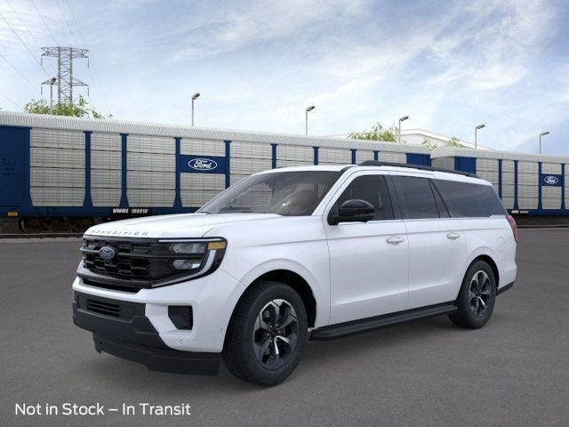 2026 Ford Expedition Max Active in White Metallic — front three-quarter view