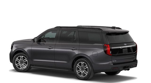 2026 Ford Expedition Active in Gray Metallic — front three-quarter view