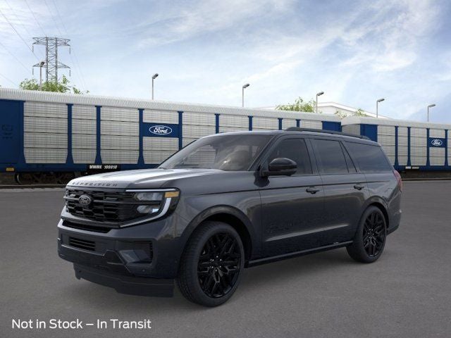 2026 Ford Expedition Platinum in Gray Metallic — front three-quarter view