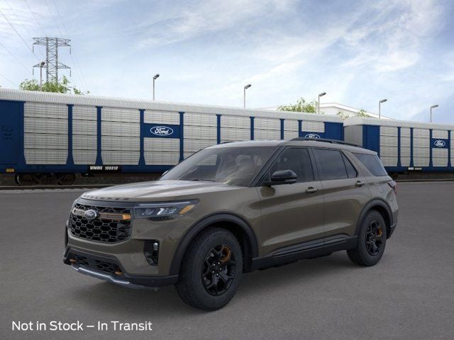 2026 Ford Explorer Tremor in Gray — front three-quarter view