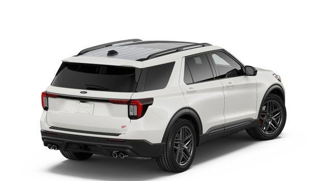 2026 Ford Explorer — rear three-quarter view