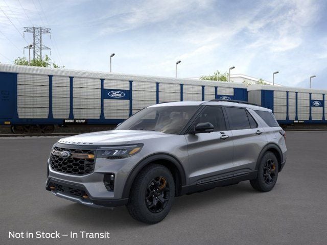2026 Ford Explorer Tremor in Gray — front three-quarter view