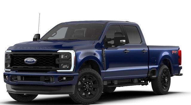 2026 Ford F-250SD XL in Blue Metallic — front three-quarter view