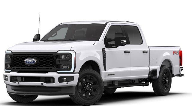 2026 Ford F-250SD XL in Oxford White — front three-quarter view