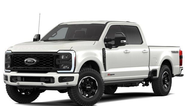 2026 Ford F-250SD Lariat in White — front three-quarter view