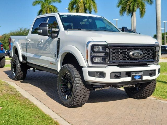 2026 Ford F-250SD Lariat in Oxford White — front three-quarter view