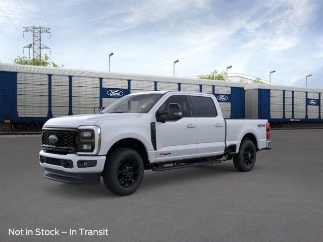 2026 Ford F-250SD Lariat in Oxford White — front three-quarter view