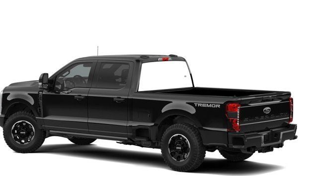 2026 Ford F-250SD Lariat in Black Metallic — front three-quarter view