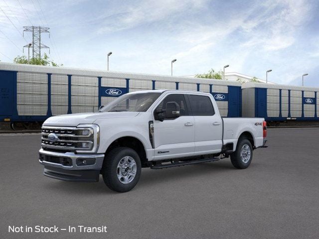 2026 Ford F-250SD XLT in Oxford White — front three-quarter view