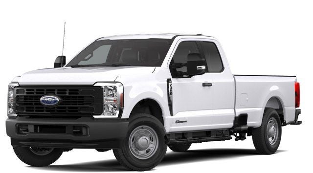 2026 Ford F-350SD XL in Oxford White — front three-quarter view