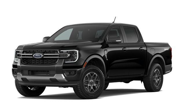 2026 Ford Ranger XLT in Shadow — front three-quarter view