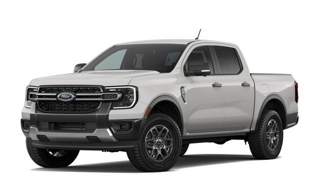 2026 Ford Ranger XLT in Avalanche — front three-quarter view