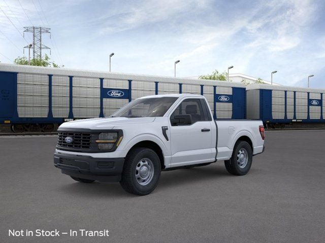 2026 Ford F-150 XL in Oxford White — front three-quarter view