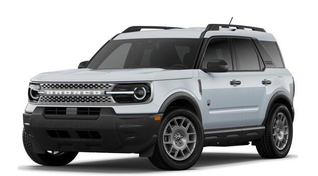 2026 Ford Bronco Sport Big Bend in White Metallic — front three-quarter view