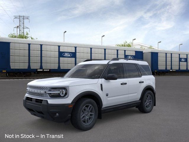 2026 Ford Bronco Sport Big Bend in Oxford White — front three-quarter view