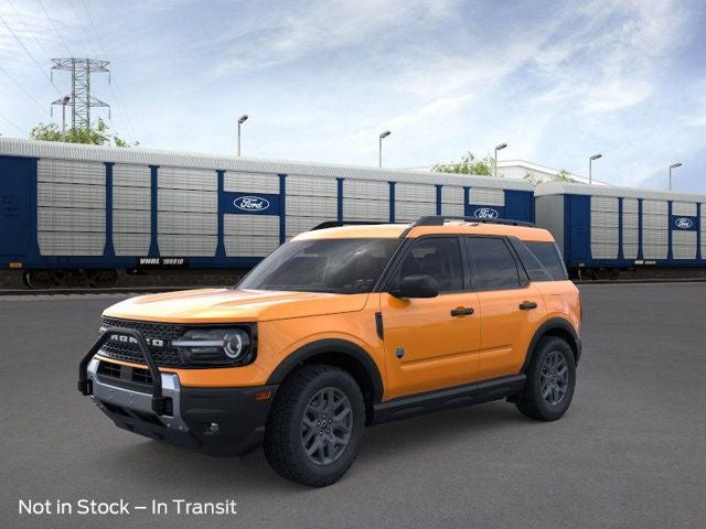 2026 Ford Bronco Sport Big Bend in Orange — front three-quarter view
