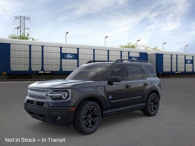 2026 Ford Bronco Sport Outer Banks in Shadow Black — front three-quarter view