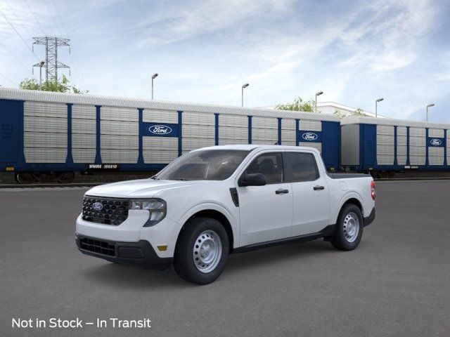 2026 Ford Maverick XL in Oxford White — front three-quarter view