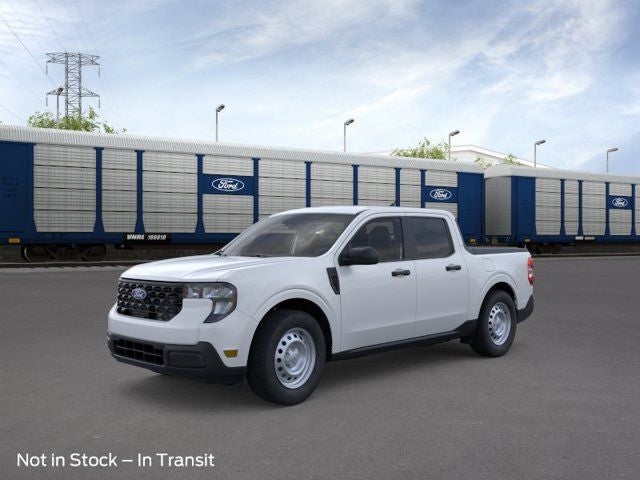 2026 Ford Maverick XL in Oxford White — front three-quarter view