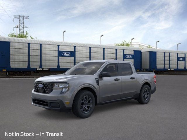 2026 Ford Maverick XLT in Gray Metallic — front three-quarter view