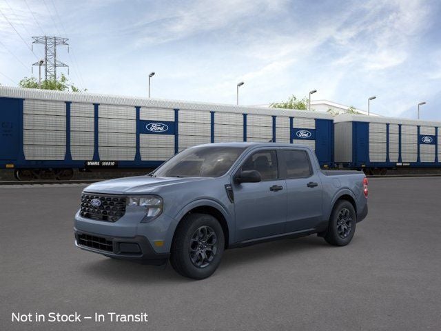 2026 Ford Maverick XLT in Azure — front three-quarter view