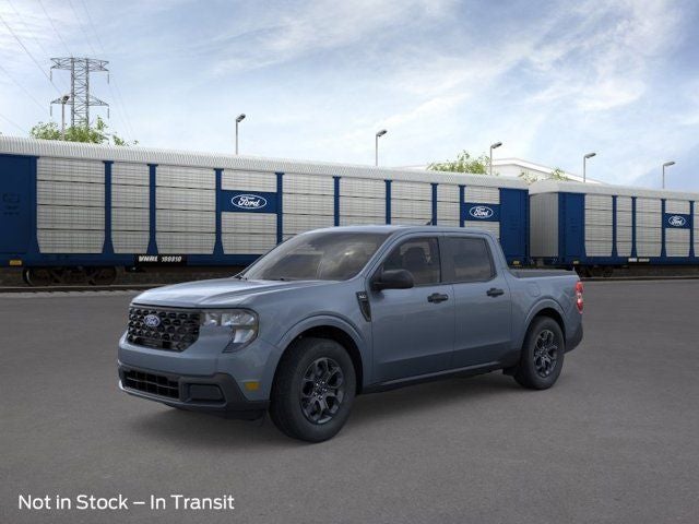 2026 Ford Maverick XLT in Azure — front three-quarter view