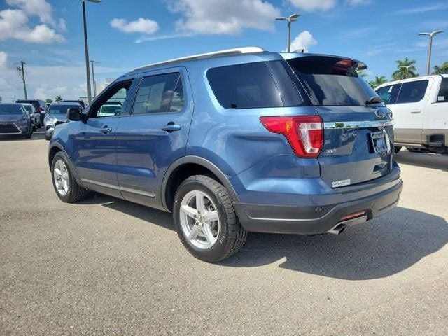 2018 Ford Explorer — interior view