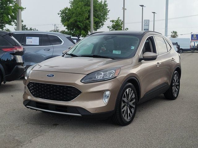 2020 Ford Escape Hybrid — rear three-quarter view
