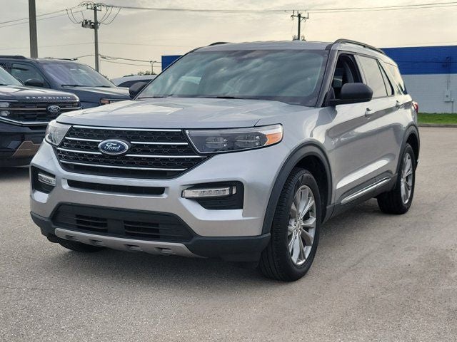 2023 Ford Explorer — rear three-quarter view