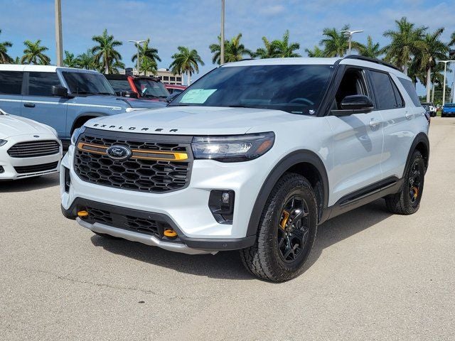 2026 Ford Explorer — rear three-quarter view