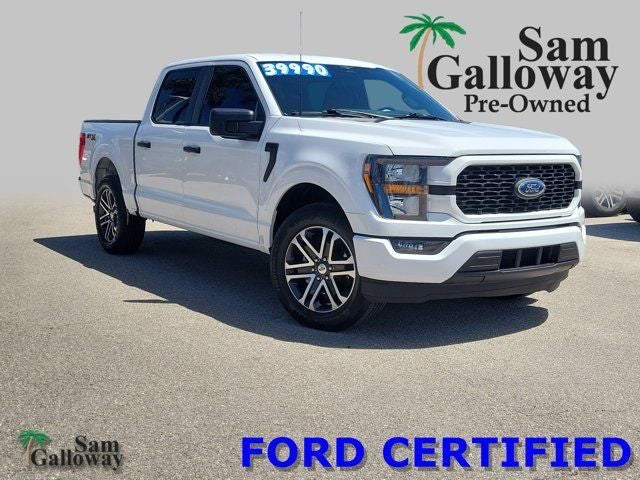 2023 Ford F-150 XL in Oxford White — front three-quarter view