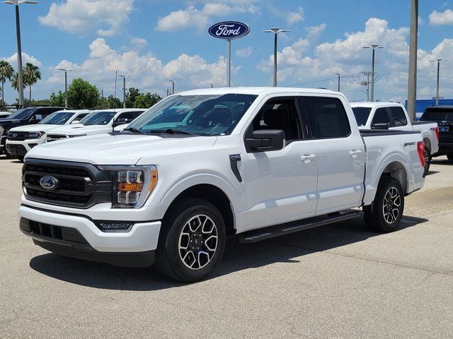 2023 Ford F-150 — rear three-quarter view