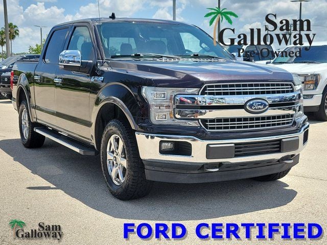 2018 Ford F-150 Lariat in Other — front three-quarter view