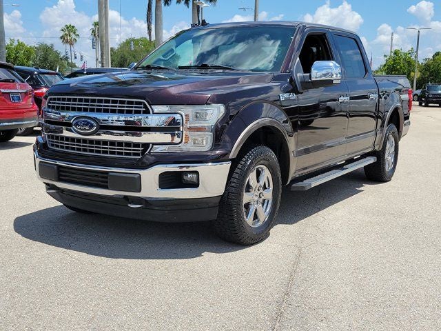 2018 Ford F-150 — rear three-quarter view