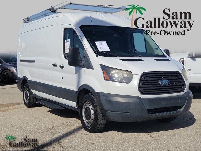 2017 Ford Transit-250 Base in Oxford White — front three-quarter view
